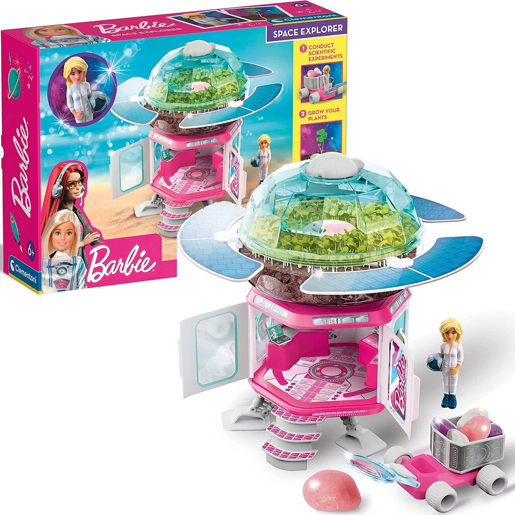 Clementoni Barbie space explorer -leikkisetti hinta ja tiedot | Tyttöjen lelut | hobbyhall.fi