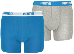 Puma Alusvaatteet Basic Boxer Grey Blue hinta ja tiedot | Poikien alusvaatteet | hobbyhall.fi