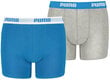 Puma Alusvaatteet Basic Boxer Grey Blue hinta ja tiedot | Poikien alusvaatteet | hobbyhall.fi