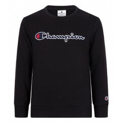 Crewneck sweatshirt champion black 305951kk001 hinta ja tiedot | Poikien puserot, liivit ja jakut | hobbyhall.fi