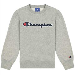 Crewneck sweatshirt champion grey 305951em031 hinta ja tiedot | Poikien puserot, liivit ja jakut | hobbyhall.fi