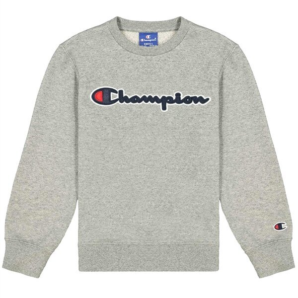 Crewneck sweatshirt champion grey 305951em031 hinta ja tiedot | Poikien puserot, liivit ja jakut | hobbyhall.fi