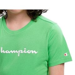 Crewneck t-shirt champion legacy green 306285gs024 306285GS024 hinta ja tiedot | Poikien paidat | hobbyhall.fi