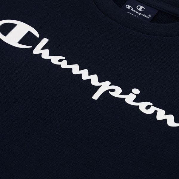 Crewneck sweatshirt champion legacy navy 306278bs501 306278BS501 hinta ja tiedot | Poikien puserot, liivit ja jakut | hobbyhall.fi