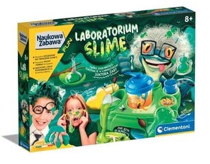 Clementoni Scientific fun Slime Laboratory 50726 hinta ja tiedot | Taide- ja askartelutarvikkeet | hobbyhall.fi