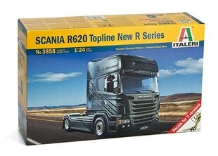 Italeri - Scania R620 V8 New R Series, 1/24, 3858 hinta ja tiedot | LEGOT ja rakennuslelut | hobbyhall.fi