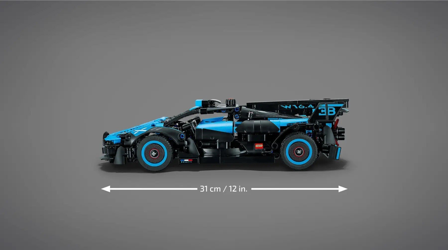 42162 LEGO® TECHNIC Bugatti Bolide Agile Blue hinta ja tiedot | LEGOT ja rakennuslelut | hobbyhall.fi