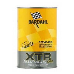 Bardahl XTR C60 Racing 10W60 1L hinta ja tiedot | Moottoriöljyt | hobbyhall.fi