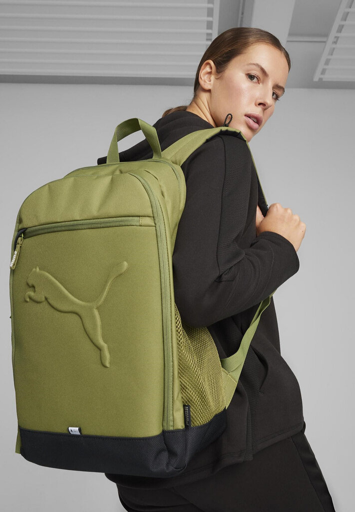 Puma Reppu Buzz Backpack Green hinta ja tiedot | Naisten käsilaukut | hobbyhall.fi