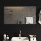 Kylpyhuoneen LED-peili, 90x50cm hinta ja tiedot | Peilit | hobbyhall.fi