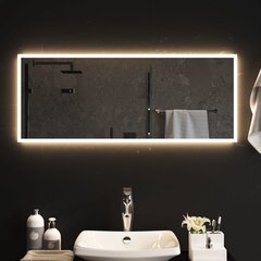 LED kylpyhuonepeili, 40x100cm hinta ja tiedot | Peilit | hobbyhall.fi