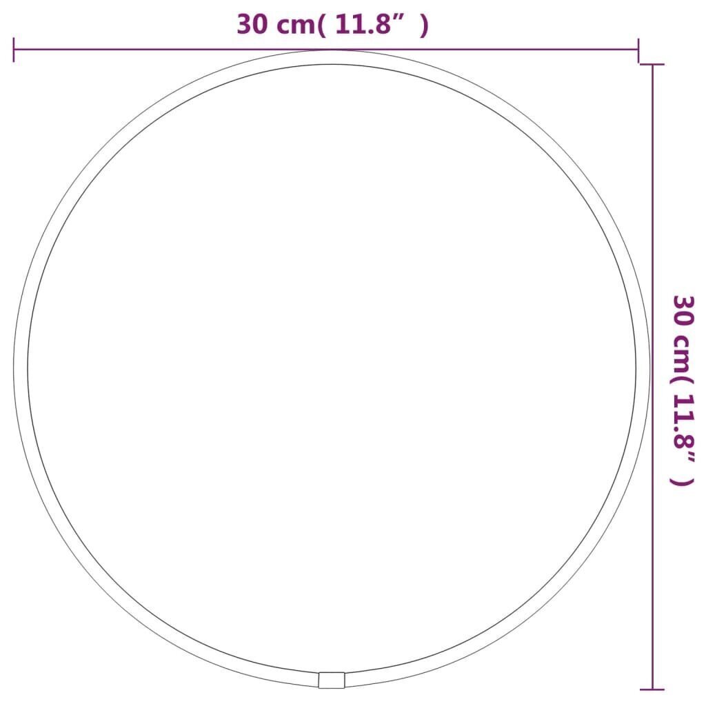 Peili vidaXL, kulta hinta ja tiedot | Peilit | hobbyhall.fi