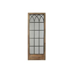 Seinäpeili DKD Home Decor Window, ruskea/musta hinta ja tiedot | Peilit | hobbyhall.fi