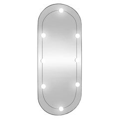 Seinäpeili LED-valoilla vidaXL 45x100cm hinta ja tiedot | Peilit | hobbyhall.fi