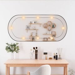 Seinäpeili LED-valoilla vidaXL 45x100cm hinta ja tiedot | Peilit | hobbyhall.fi