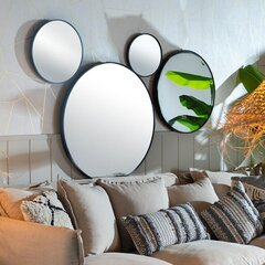 Mirror Bigbuy Home, musta hinta ja tiedot | Peilit | hobbyhall.fi