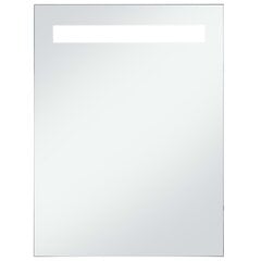 vidaXL Kylpyhuoneen LED-seinäpeili 60x80 cm hinta ja tiedot | Peilit | hobbyhall.fi