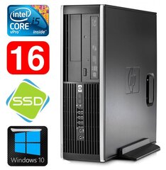 HP 8100 Elite SFF i5-650 16GB 120SSD DVD WIN10 hinta ja tiedot | HP Tietokoneet ja pelaaminen | hobbyhall.fi