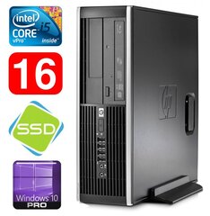 HP 8100 Elite SFF i5-650 16GB 120SSD DVD WIN10Pro hinta ja tiedot | HP Tietokoneet ja pelaaminen | hobbyhall.fi