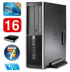 HP 8100 Elite SFF i5-650 16GB 1TB DVD WIN7Pro hinta ja tiedot | Pöytätietokoneet | hobbyhall.fi