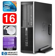 HP 8100 Elite SFF i5-650 16GB 250GB DVD WIN10Pro hinta ja tiedot | HP Tietokoneet ja pelaaminen | hobbyhall.fi