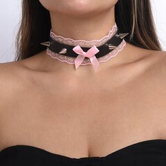 CHOKER Pitsi kirjailtu musta goottilainen riipus CH10 CH10 hinta ja tiedot | Kaulakorut | hobbyhall.fi