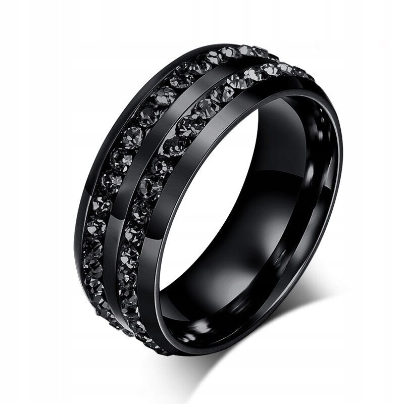 Hääsormukset GOTHIC STEL 316L r.28 O41-GOTH-28 hinta ja tiedot | Sormukset | hobbyhall.fi