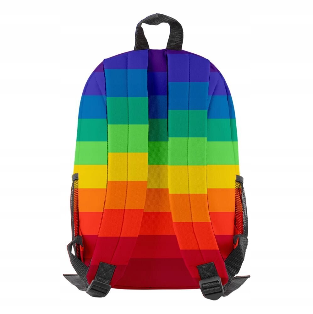 Sateenkaari reppu laukku LGBT PRIDE koululaukku XL RB05-LGBT-XL hinta ja tiedot | Naisten käsilaukut | hobbyhall.fi