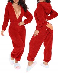 NAISTEN pyjama PLUS PUPIE CLAP Punainen S P54-RED-S hinta ja tiedot | Seksikkäät asut naisille | hobbyhall.fi