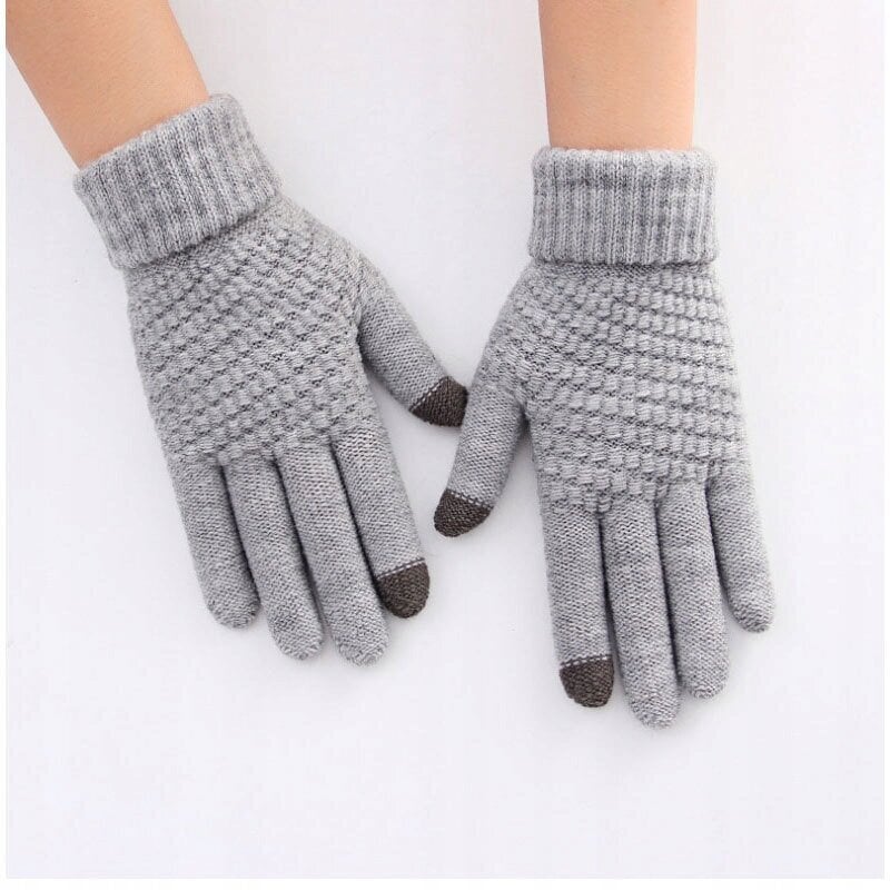 Akryyli HANDS Warm Touch Beige R02 R02-BEZOWE hinta ja tiedot | Naisten käsineet | hobbyhall.fi