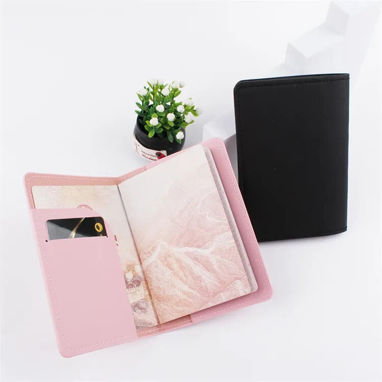 PASSPORT CASE FOR PASSPORT CASE FOR DOCUMENTS Eco-Leather tapauksessa Punainen T64P hinta ja tiedot | Naisten lompakot | hobbyhall.fi