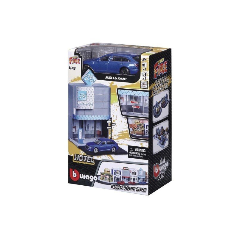 Bburago 1:43 Street Fire Bburago City 31500 -leikkisetti hinta ja tiedot | Poikien lelut | hobbyhall.fi