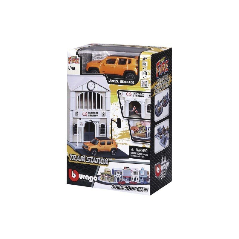 Bburago 1:43 Street Fire Bburago City 31500 -leikkisetti hinta ja tiedot | Poikien lelut | hobbyhall.fi