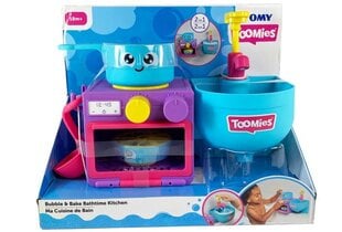 Tomy Toomies Buble and Bake Bathtime Kitchen -leikkisetti hinta ja tiedot | Vauvan lelut | hobbyhall.fi