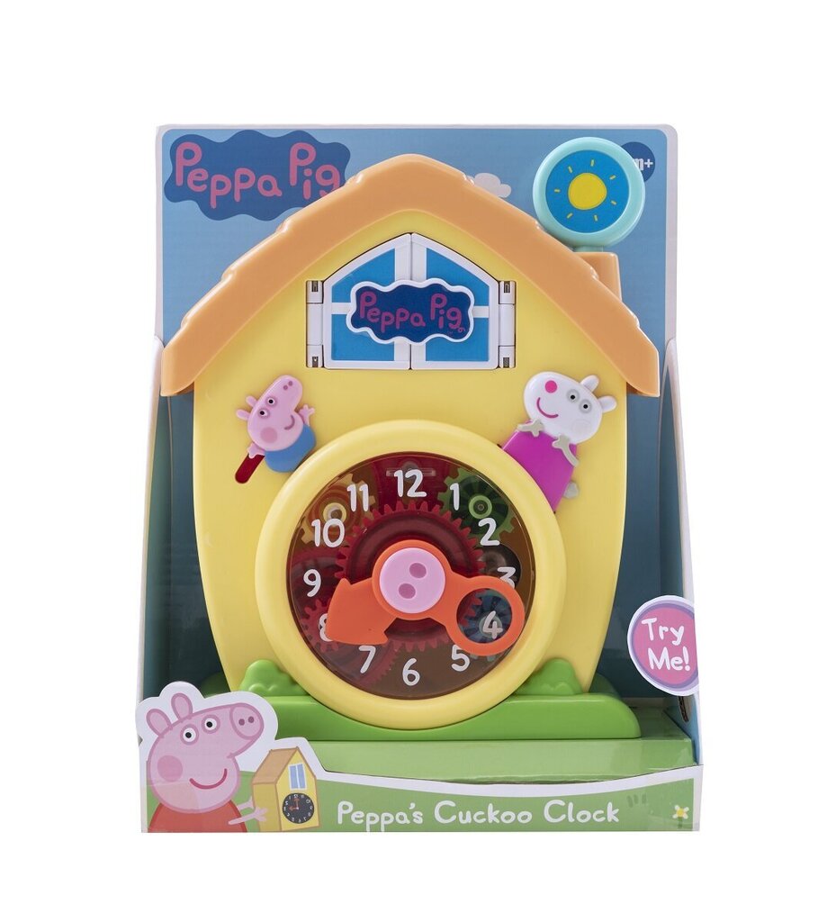 PEPPA PIG käkikello 1684761 76115 hinta ja tiedot | Kehittävät lelut | hobbyhall.fi