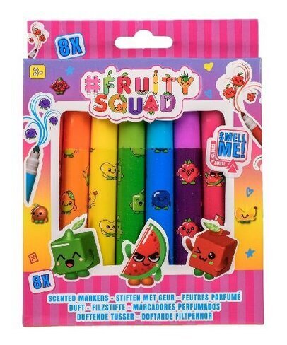 CANENCO FRUITYSQUAD tuoksuiset tussit 8 kpl FS60352 hinta ja tiedot | Toimistotarvikkeet | hobbyhall.fi