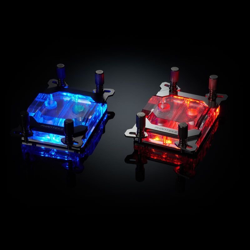 PHANTEKS Water Block C399a, AMD TR4, RGB, Acrylic Chrome (PH-C399A_CR01) hinta ja tiedot | Vesijäähdytystarvikkeet | hobbyhall.fi