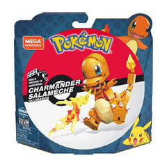 Rakennussarja Mega Construx Pokemon Charmander, 180 osaa hinta ja tiedot | LEGOT ja rakennuslelut | hobbyhall.fi