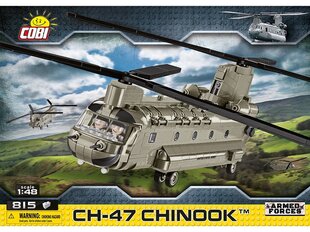 COBI - Muoviset rakennusosat CH-47 Chinook, 1/48, 5807 hinta ja tiedot | LEGOT ja rakennuslelut | hobbyhall.fi