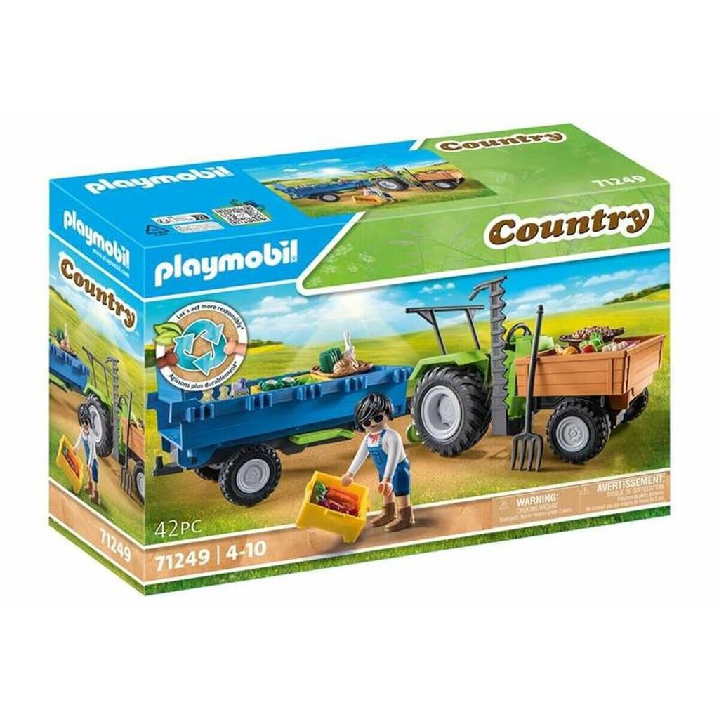 71249 Playmobile® Traktori hinta ja tiedot | LEGOT ja rakennuslelut | hobbyhall.fi