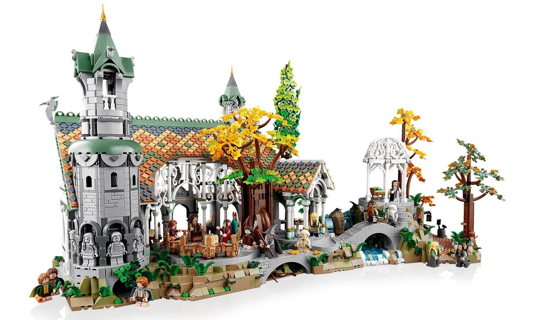 10316 LEGO® The Lord of The Rings: Rivendell, 6167 osaa hinta ja tiedot | LEGOT ja rakennuslelut | hobbyhall.fi