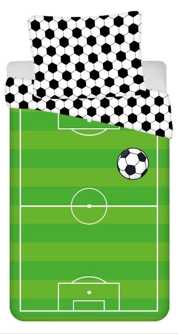 Lasten vuodevaatesetti Football, 140x200, 2-osainen hinta ja tiedot | Vuodevaatteet lapsille | hobbyhall.fi