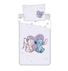 Lasten vuodevaatesetti Lilo & Stitch, 140x200, 2-osainen hinta ja tiedot | Vuodevaatteet lapsille | hobbyhall.fi