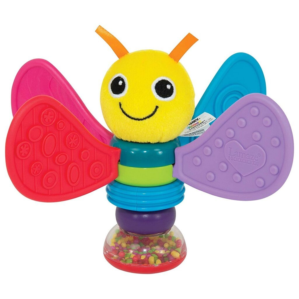 Tomy Lamaze Ratchet Butterfly Freddie hinta ja tiedot | Vauvan lelut | hobbyhall.fi