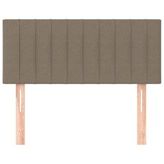 Sängynpääty, taupe, 100x5x78/88cm, kangas hinta ja tiedot | Sängyt | hobbyhall.fi