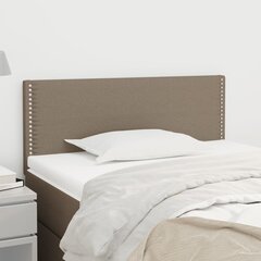Sängynpääty, taupe väri, 90x5x78/88cm, kangas hinta ja tiedot | Sängyt | hobbyhall.fi