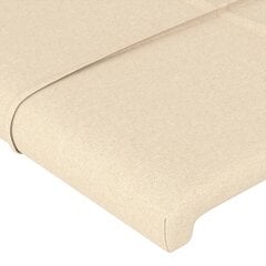 Sängynpääty vidaXL, beige hinta ja tiedot | Sängyt | hobbyhall.fi