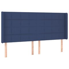 Sängynpääty LED-valolla, sininen, 163x16x118/128cm hinta ja tiedot | Sängyt | hobbyhall.fi