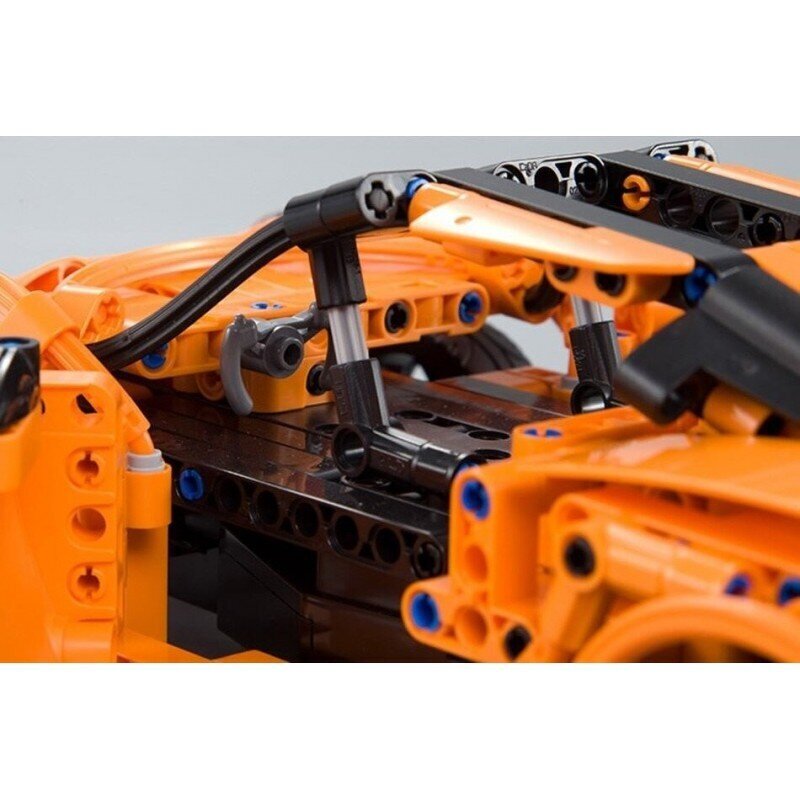 Rakennussarja Construction Blocks Porsche Orange Sports Car 421 Elements hinta ja tiedot | LEGOT ja rakennuslelut | hobbyhall.fi