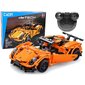 Rakennussarja Construction Blocks Porsche Orange Sports Car 421 Elements hinta ja tiedot | LEGOT ja rakennuslelut | hobbyhall.fi